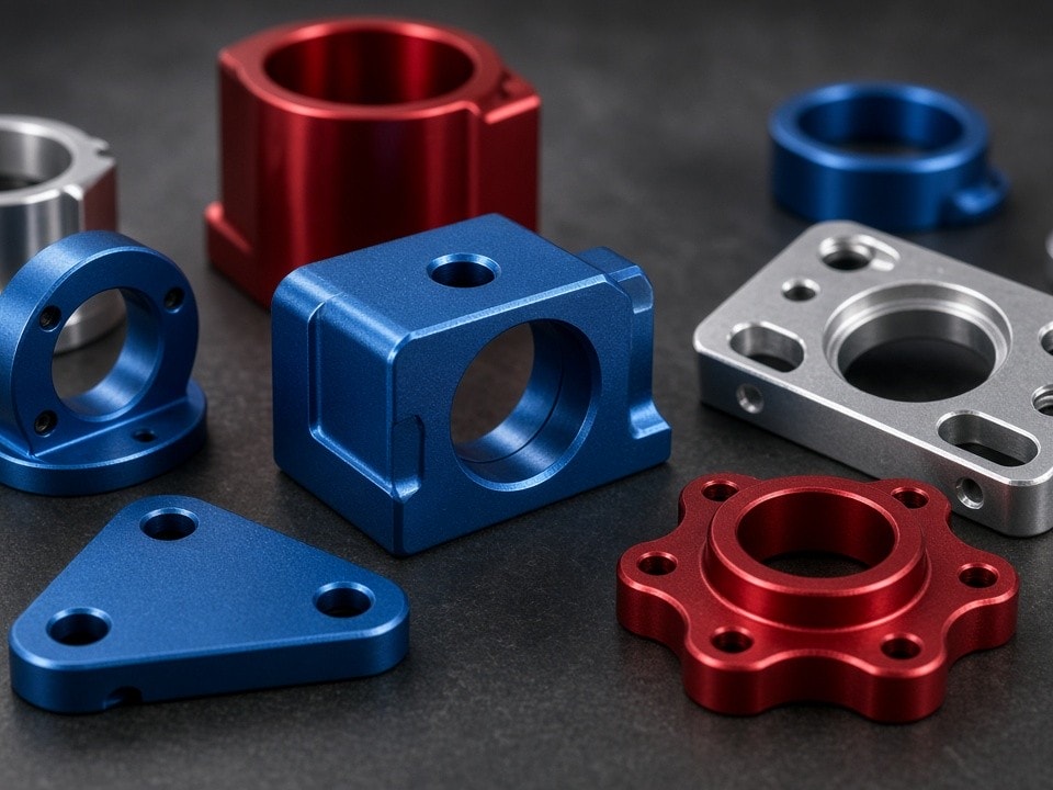 Eloxieren von CNC-Aluminiumteilen: Präzise Veredelung & Toleranzmanagement | PartsMake