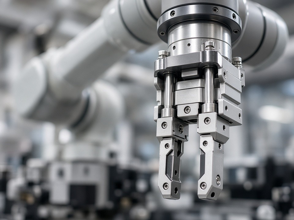 Aluminium-Greifersystem für industrielle Automatisierung