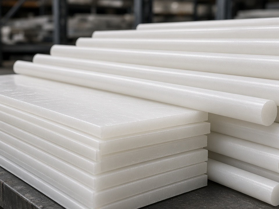 Fertigung von Bauteilen aus Polyethylen (PE/HDPE) – CNC-Bearbeitung nach Zeichnung